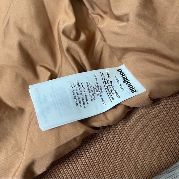 Patagonia Los Gatos Bomber Jacker Brown Fleece sz L large - Picture 6 of 8